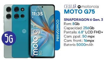 Celular Moto G75 SNAPDRAGON 6 GEN.3
